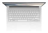 ASUS Zenbook S14 UX5406SA-PV524W Copilot+ PC Intel Core Ultra 7 258V Laptop 35,6 cm (14") WQXGA+ 32 GB LPDDR5x-SDRAM 1 TB SSD Wi-Fi 7 (802.11be) Windows 11 Home Tysk Hvid