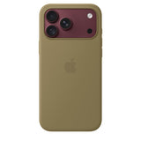 Apple Silikone-etui med MagSafe til iPhone 18 Pro Max – olivengrøn