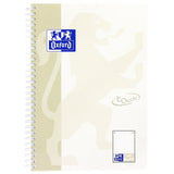 Oxford TOUCH blok og notesblok B5 80 ark Beige