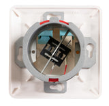 EFB Elektronik FTTH-OUTLET-SC-OM3 stikkontakt Hvid
