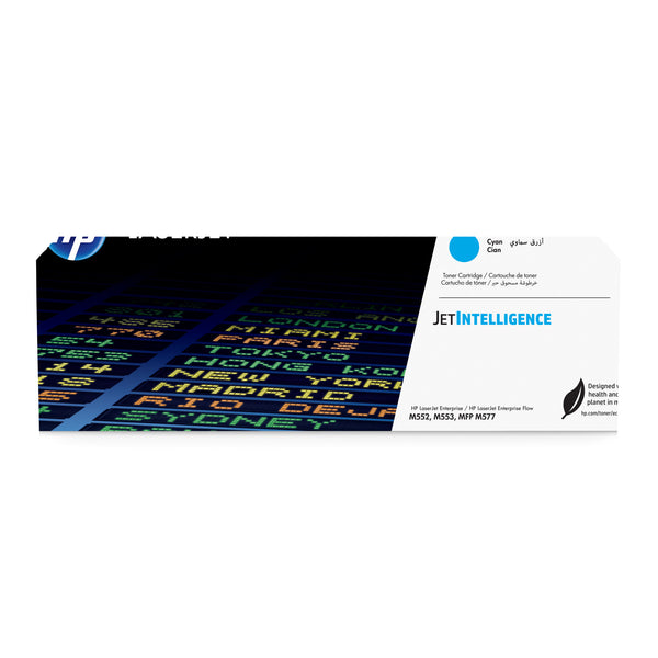HP Original 508A LaserJet-tonerpatron, cyan