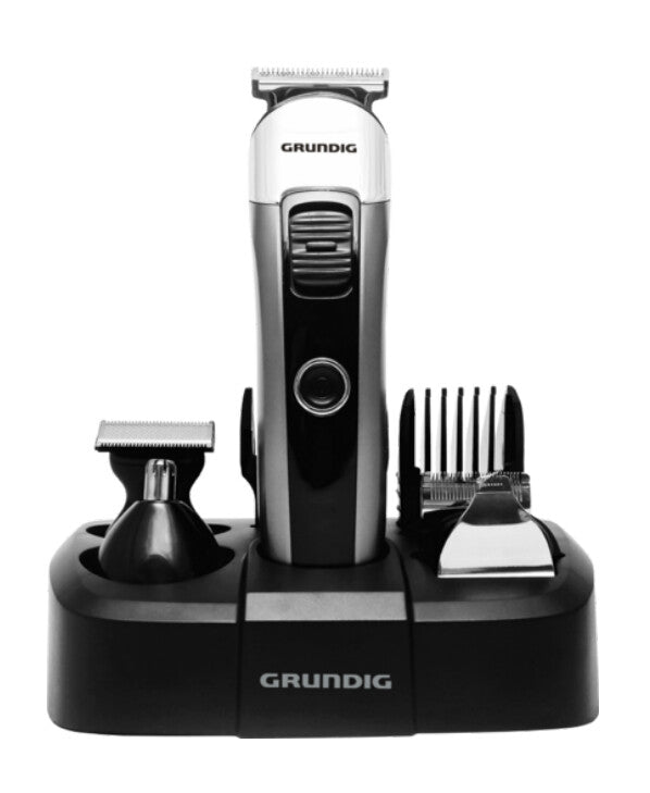 Grundig GMS3240 skæg- og hårtrimmer Sort, Sølv Lithium-Ion (Li-Ion)