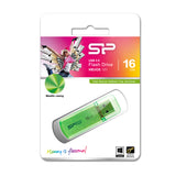 Silicon Power Helios 101 USB-nøgle 16 GB USB Type-A 2.0 Grøn