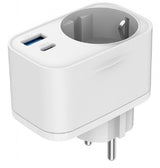 Gembird TA-ACPDQC20-01-W oplader til mobil enhed Universel Hvid Vekselstrøm Hurtig opladning Indendørs