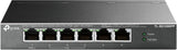 TP-Link TL-SG1006PP netværksswitch Ikke administreret Gigabit Ethernet (10/100/1000) Strøm over Ethernet (PoE) Grå