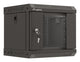 Lanberg WF11-3304-10B stativ 4U Vægmonteret stativ Sort