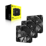 Corsair RS120 Computerkabinet Ventilator 12 cm Sort 3 stk