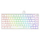 Savio ASTRAL WHITE JADE tastatur Spil USB QWERTY US International Hvid