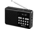 Sandberg 421-18 radio Bærbar Analog Sort