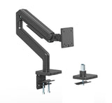Manhattan 462570 skærmbeslag og -stativer 124,5 cm (49") Skrivebord Sort
