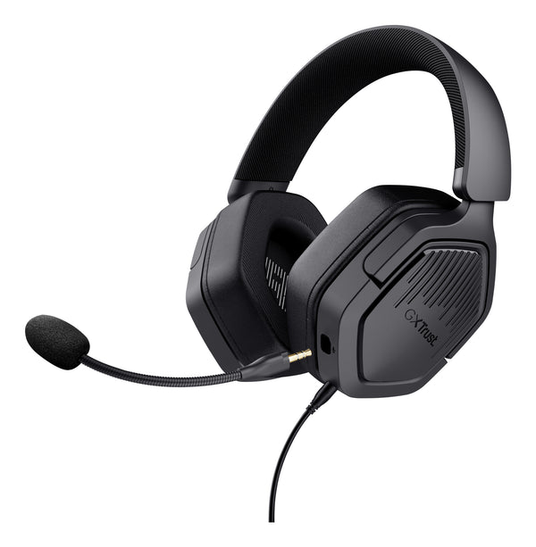 Trust GXT492 Carus Headset Ledningsført Spil Sort