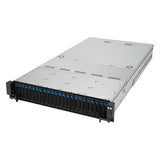 ASUS RS521A-E12-RS24U Socket SP5 Stativ (2U) Sort, Sølv