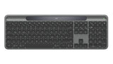 Logitech Signature Slim Solar + K980 tastatur Universel RF trådløs + Bluetooth QWERTZ Tysk Grafit