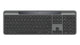 Logitech Signature Slim Solar + K980 tastatur Universel RF trådløs + Bluetooth QWERTZ Tysk Grafit
