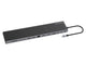 Conceptronic DONN32B dockingstation Ledningsført USB 3.2 Gen 1 (3.1 Gen 1) Type-C Grå, Sølv