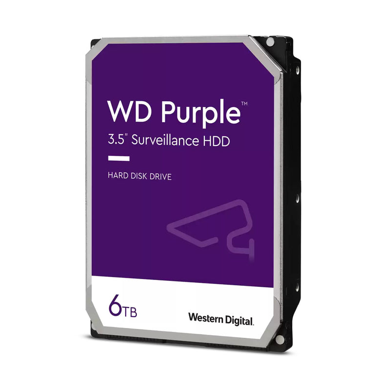 Western Digital Purple harddisk 6 TB 5400 rpm 256 MB 3.5" Serial ATA III