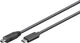 Goobay 67989 USB-kabel USB 2.0 0,5 m Mini-USB B USB C 0,48 Gbit/sek. Sort
