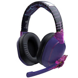 Lexip Sasuke Revenge Headset Kabel & trådløs Spil Bluetooth Sort, Lilla
