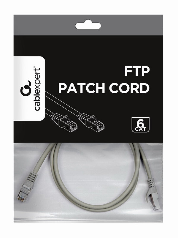 Gembird PP6-1M netværkskabel Grå Cat6