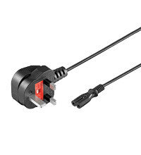 Goobay NK 125 S-180 Sort 1,8 m