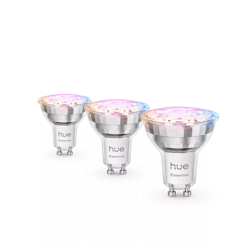 Philips Hue White and Color ambiance Essential GU10 - spots - 345 lm - 4,7 W - 3-pak