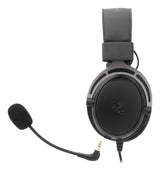 White Shark GORILLA Headset Ledningsført Spil Grå, Sort