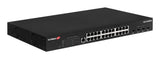Edimax TGS-5428PLX netværksswitch Administreret 2.5G Ethernet (100/1000/2500) Strøm over Ethernet (PoE) 1U Sort