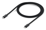 Satechi ST-YTB5100K Thunderbolt kabel 1 m 120 Gbit/sek. Sort
