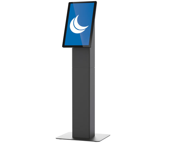 Ergonomic Solutions SpacePole Kiosk SPK400-17 tilbehør til POS-system Kiosk-sæt Sort Metal 75 x 75 mm 100 x 100 mm