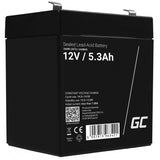 Green Cell AGM45 UPS batteri Blybatterier (VRLA) 12 V 5,3 At