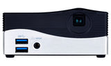 GIGABYTE BRIX Standard-kast projektor 75 ANSI lumens DLP WVGA (854x480) Sort, Sølv