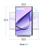 BenQ MA270UP computerskærm 68,6 cm (27") 3840 x 2160 pixel 4K Ultra HD Hvid
