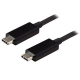 StarTech.com USB31CC1M USB-kabel USB 3.2 Gen 2 (3.1 Gen 2) 1 m USB C 10 Gbit/sek. Sort
