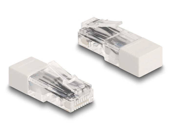 DeLOCK 67185 kabelsamler RJ45 Hvid