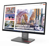 Lenovo ThinkVision P27QD-40 computerskærm 68,6 cm (27") 2560 x 1440 pixel Wide Quad HD LED Sort