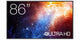 Optoma N3861K Digital fladpaneldisplay 2,18 m (86") LED Wi-Fi 450 cd/m² 4K Ultra HD Sort Android 11 24/7
