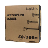 LogiLink CPV0035 netværkskabel Grå 100 m Cat6 U/UTP (UTP)