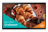 Samsung QB24C Digital fladpaneldisplay 61 cm (24") LED Wi-Fi 250 cd/m² Fuld HD Sort Indbygget processer Tizen 16/7
