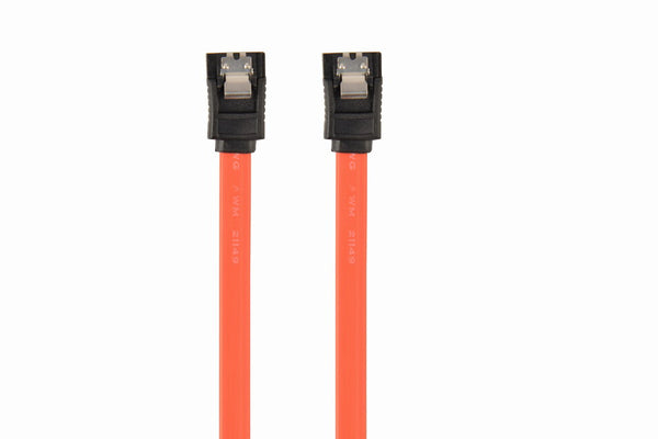 Gembird CC-SATAM-DATA SATA-kabel 0,5 m Sort, Rød
