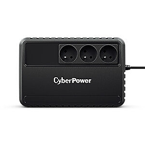 CyberPower BU650EG-FR UPS-enhed Interaktivt indgangsstik 0,65 kVA 360 W 3 AC stikkontakt(er)