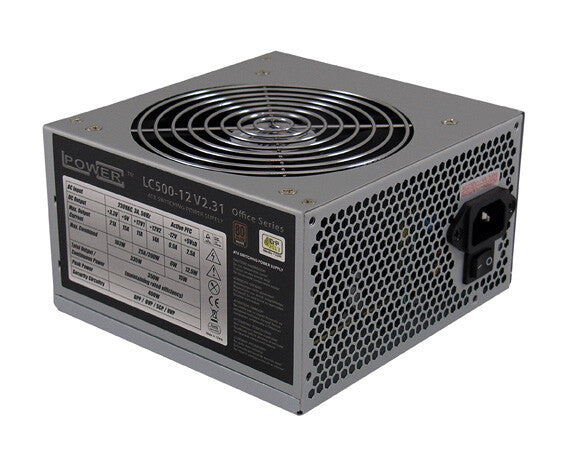 LC-Power LC500-12 V2.31 enhed til strømforsyning 350 W 20+4 pin ATX ATX Grå