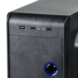 Akyga AK939BL computeretui Midi Tower Sort