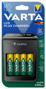Varta 57687 batterioplader Husholdningsbatteri Vekselstrøm