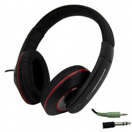 Esperanza EH121 hovedtelefoner/headset Ledningsført I ørerne Musik Sort