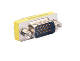 Prokord VGA M-VGA M kabel kønsskifter Metallic, Gul
