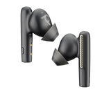 HP Poly Voyager Free 60 UC Carbon Black Earbuds +BT700 USB-C Adapter +Basic Charge Case