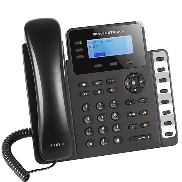 Grandstream Networks GXP1630 IP-telefon Sort, Grå 3 Linier LCD