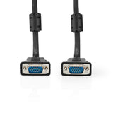 Nedis CCGL59000BK30 VGA kabel 3 m VGA (D-Sub) Sort