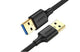 Ugreen 10371 USB-kabel USB 3.2 Gen 1 (3.1 Gen 1) 2 m USB A Sort