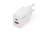 Digitus DA-10300 oplader til mobil enhed Universel Hvid Vekselstrøm Hurtig opladning Indendørs